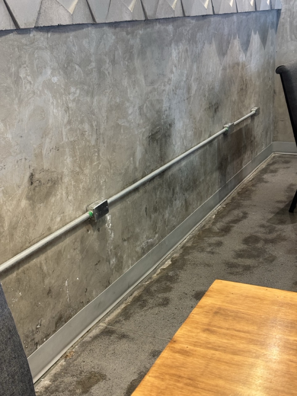 Coffee shop blocked outlets